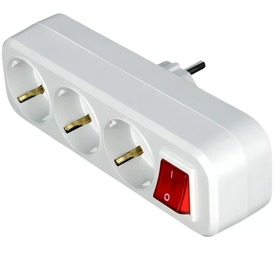 Адаптер троен контакт и щепсел с ключ Mutlusan.png